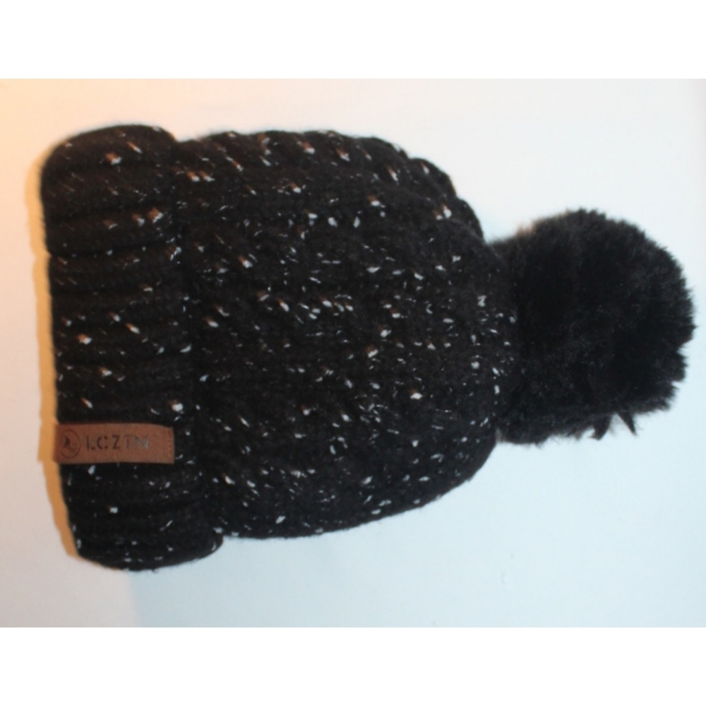 Women's Knit Pom Beanie Hat - Picture 8 of 14